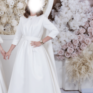 Magnificent off white sister of bride Miri Klien Dress for sale
