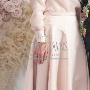 Custom made designer gown for rent