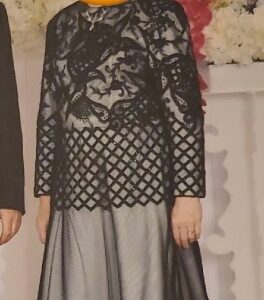 Custom mother of bride gown for sale