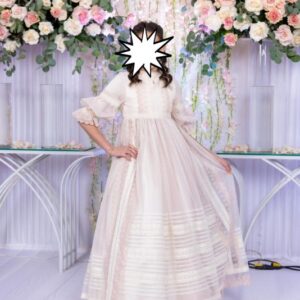 Exclusive Blush Vintage Girls Gown for sale or rent