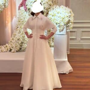 Off white gown Pessy Lew for sale or rent