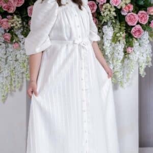 Classy Ivory sister-of-bride gown for sale