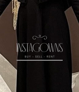 Elegant classy and sophisticated black gown for sale
