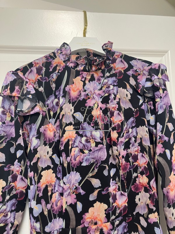 Beautiful Floral Gown For Rent