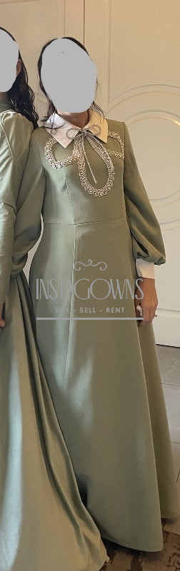 Classy and Glam, Mom of Bride, Gown for Rent Or Sale