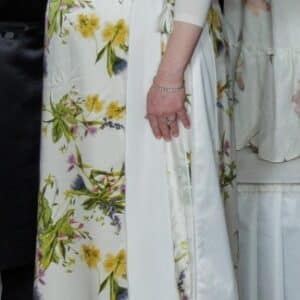 Beautiful Slenderizing Floral Maternity Gown For Sale