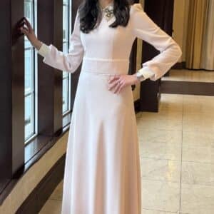 Gorgeous fully custom pink gown for sale.