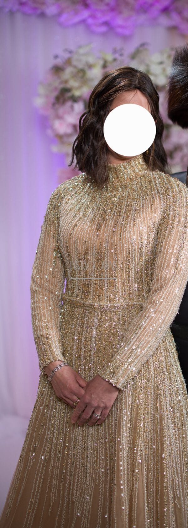 Spectacular high end designer Tony Ward Mother-of-Bride gown for sale