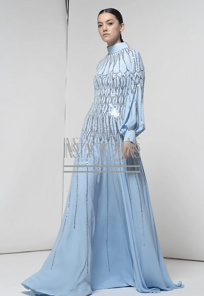 Exquisite Isabel Sanchis MOTB gown for sale