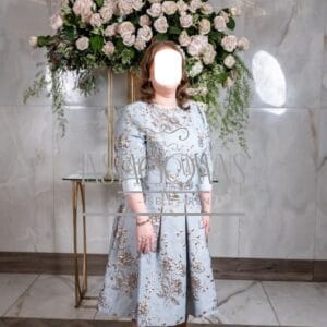 Elegant Teri John Light Blue Dress for sale