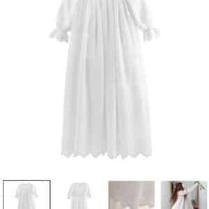 White Girls Gown for sale