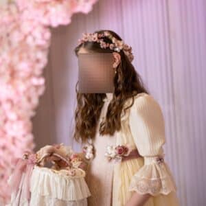 Custom Made European Gown - Pink - For Sister of the Bride! For Sale!
