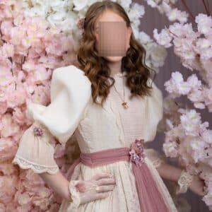 Custom Made European Gown - Pink - For Sister of the Bride! For Sale!