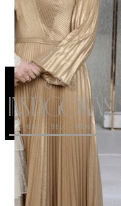 Marchesa pleated gown with back cape for sale