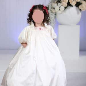 Magnificent Custom Made Coordinating Ivory Gowns For Sale