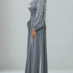 Silver gown for sale