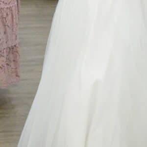Stunning Custom Made White/Ivory Gown for Sale/Rent