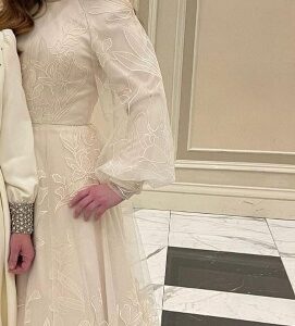 Elegant Ivory Custom Gown for Sale
