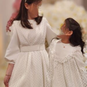 White custom kids gown for sale
