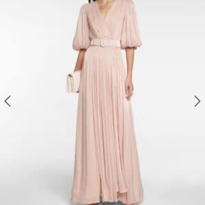 Blush/Pink Costarellos Gown for Rent or sale