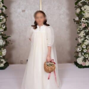 magnificent white sister of the bride gown w/a very nice detailed finish for sale