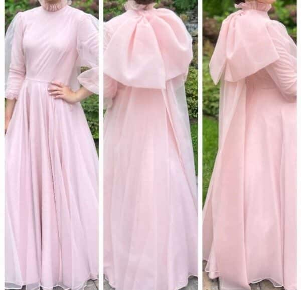 Exquisite Light Pink Gown for sale