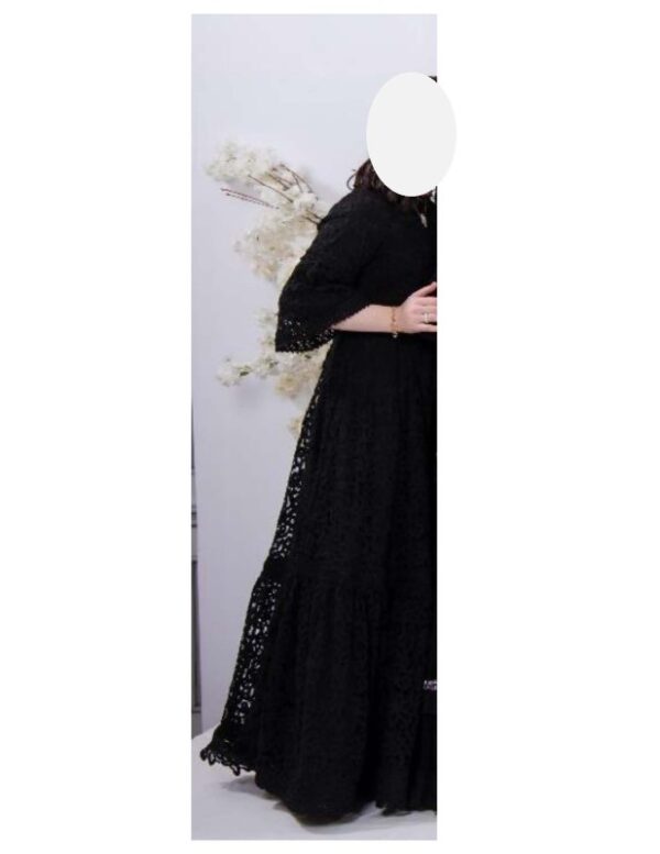 Beautiful black lace gown for sale