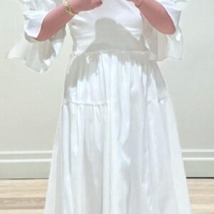 Magnificent White Gown For Sale