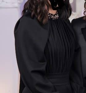 Slenderizing Elegant Black Gown for Sale