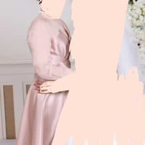 Beautiful Designer Pink Gown for Rent/Sale