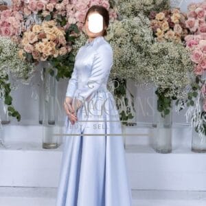Beautiful custom blue gown for sale!