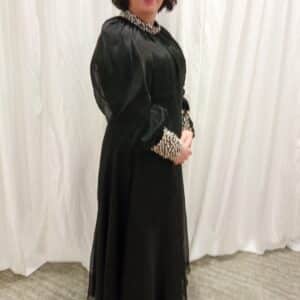 Shimmer's, Black Gown for Rent