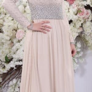 Magnificent mother of the bride Foster gown for sale.
