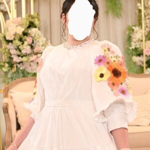 Stunning custom teen plus sized gown for sale