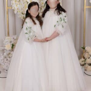 2 Beautiful Dresses Sizes 8,12 with layers of soft tulle that float gracefully, Dreamy and Comfortable