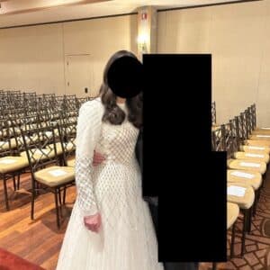 Stunning Designer Ivory Mother/Sister Of the Bride Gown For Sale or rent