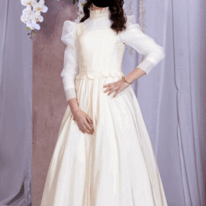 Beautiful custom teen gown for sale! Jumper style with attached shirt. Amazing fit and classy detailed style.