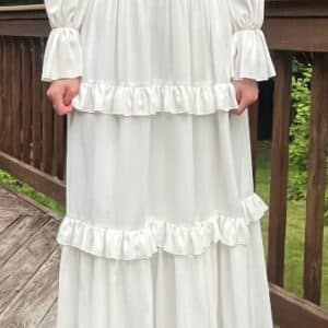 Gorgeous ivory sister of the bride gown for sale