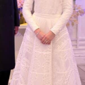 Magnificant Womans designer Gemy Maalouf white 2 piece for sale