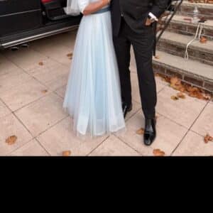 Baby blue Miri gown for sale