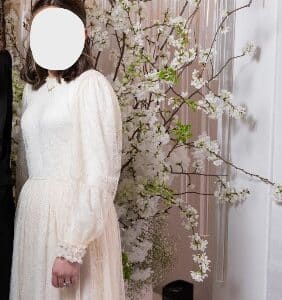 Desiner Laced Tulle Evening Dress for Sister of Bride for sale or rent