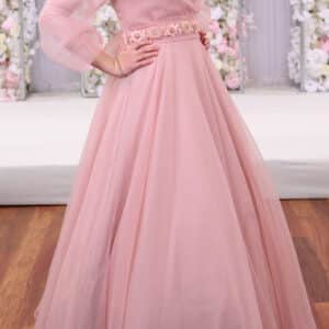 Beautiful, Blush Exquisite Gown for Sale