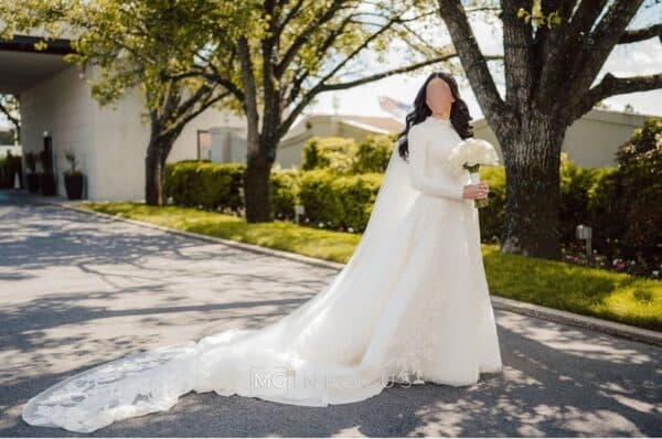 Gorgeous Aline designer bridal gown