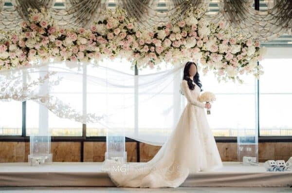 Gorgeous Aline designer bridal gown