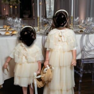 Tia Cibani, ivory tulle gown, bar mitzva, size 3 , 5, 10 for sale
