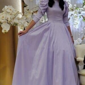 Stunning exquisite lavender gown