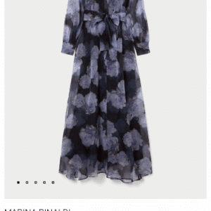 Elegant Marina Rinaldi 100 silk gown for sale