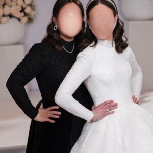 magnificent designer black gown