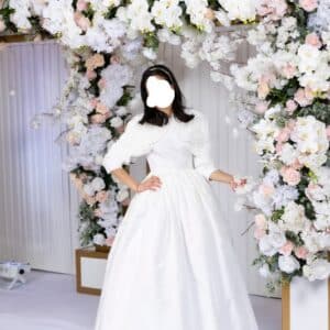 Beautiful Off White Sister Of the Bride Gown