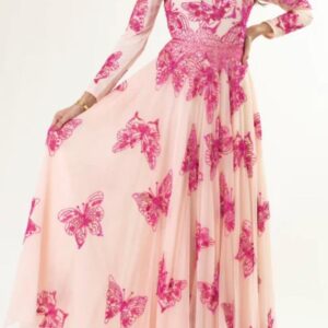 Beautiful pink Raquel gown